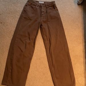 Motel denim wide leg jeans